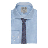 Camisa Formal Classic Fit Azul Spread Collar Austin Reed CC01066